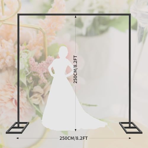 Metal Adjustable Square Arches Backdrop Heavy Duty Wedding Stand - Image 2