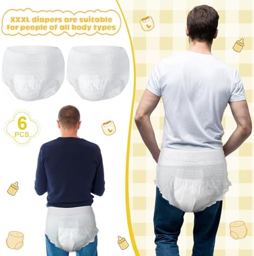 6 Sets Bottle Chug Baby Shower Games Juegos Para Plastic Baby Bottles Bibs Disposable Diapers Gender Reveal Games Baby Changing Diaper Race Game Decoration (Yellow) - Image 4