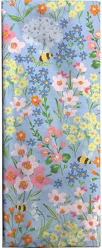 Jillson & Roberts 20" x 30" Printed Floral Gift Tissue, Garden Bees (48 Folded Sheets) - Image 2