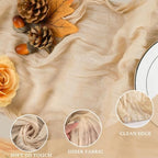 10 Pack Champagne Cheesecloth Table Runner 35x120 Inches, Boho Gold Cheese Cloth Table Runner 10FT Sheer Gauze Runner for Bridal Shower Wedding Baby Shower Party Decor - Image 3