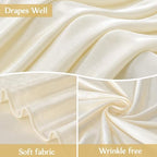 Big Beige Bow Backdrop Large Beige Bow Decor Gift Bows Birthday Decorations 48x24x120 Inches Giant Bow Birthday Party Backdrop for Wedding Baby Shower Photography Coquette Room Decor - Image 5
