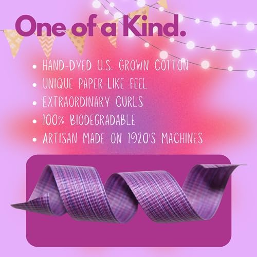 Natural Cotton Curling Ribbon for Gift Wrapping | 100% Biodegradable Holiday Gift Ribbons for Presents & Ribbons for Crafts | Colored Curling Ribbon | 3/16, 1/2 & 5/8 Inch (Black) - Image 3