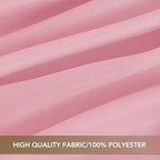 sancua Pink Tablecloths Rectangle, 8 Pack Table Cloth for 6 Foot Tables - Image 6