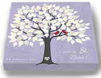 MuralMax Personalized Wedding Signing Tree Canvas Guest Book Wall Art by MuralMax