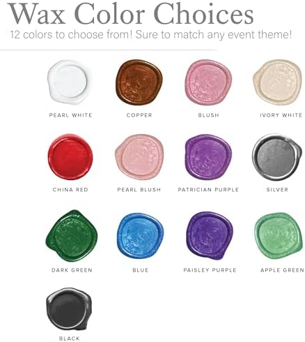 Infusion Personalized Baby Feet Wax Seal Stickers, 25 Pack - Image 4