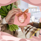 Colarr 60 Pcs Small Thank You Gift Bags with Handles,Colorful Ribbon - Image 4