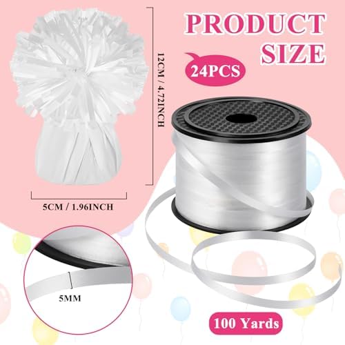 24 PCS Balloon Weights Metallic Anchor, Balloon Holder Heavy Weights - Image 2