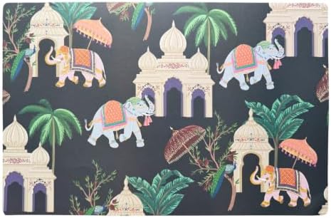 Paper Placemats Design – Temple Dreams Exotic Palace – Malabar Home by Unknown