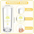 Sliner 50 Sets Baby Shower Sunshine Shot Glass Gift Bulk for Guests - Image 3
