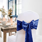 20 Pack Satin Table Runner 12 X 108 Inch Silk Table Runner for Party,Wedding, Birthday, Banquets,Decoration(Navy) - Image 3