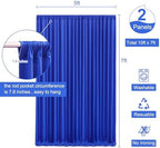 Royal Blue Backdrop Curtain for Parties Wrinkle Free Blue Photo Curtains Backdrop Drapes Fabric Decoration for Wedding Birthday Party Baby Shower 5ft x 7ft,2 Panels - Image 5