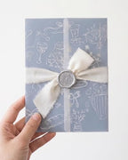 Hand-Drawn Vellum Jackets for 5x7 Invitations, 100 Pcs Invitation Sleeves - Image 6