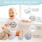 New Mom Gifts for Women, 9pcs Pregnancy Gifts for Expecting Mom, Cute Baby Gifts New Parents Gifts for Couples with Mom and Dad Mugs for Gender Reveal, Baby Shower, First Time Mom Gifts (Blue Gray) - Image 5