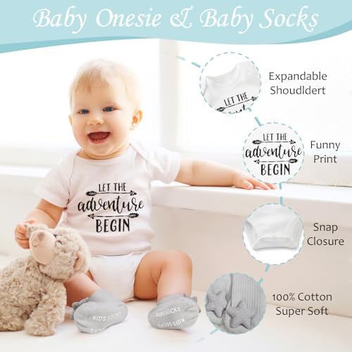 New Mom Gifts for Women, 9pcs Pregnancy Gifts for Expecting Mom, Cute Baby Gifts New Parents Gifts for Couples with Mom and Dad Mugs for Gender Reveal, Baby Shower, First Time Mom Gifts (Blue Gray) - Image 5