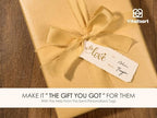 Vitalizart Gold Wrapping Paper Set 30" Pearly-Lustre Ribbons & Gift Tags - Image 4