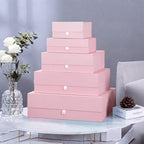 Extra Large Pink Gift Box 16.5x14x5.5 Inches,Gift Boxs for Presents with Lid Magnetic Closure Collapsible,Bridesmaid Proposal Box,Birthday, Christmas,for Clothes and Large Gifts - Image 6