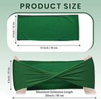MDS Pack of 75 Spandex Chair Sashes Without Slider Buckles – Green - Image 2