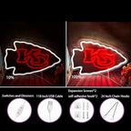 Football Rugby Sports Team Neon Sign for Men Cave Wall Decor - Image 2