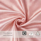 Satin Chair Sashes Bows 50 Pack Universal Polyester Chair Ribbons for Wedding Anniversary Retirement Party Birthday Engagement Banquet Graduation Outdoor Events Decor (Blush Pink, 50 pcs) - Image 4