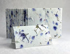 Of The Earth Handmade Paper - Wildflower Seed Paper Folding Escort Card - Place Card/Name Card/Gift Card - 3.5" x 4" - Set of 24 (45s Purple Recycled) - Image 2