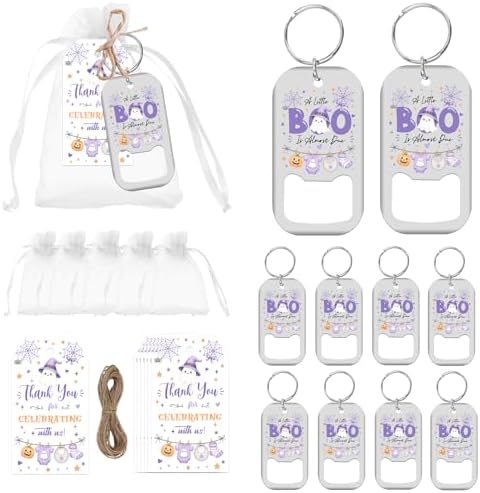 72PCS Halloween Baby Shower Favors Bottle Opener Keychains Purple by Tarndom