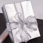RUSPEPA Silver Metallic Wrapping Paper - Solid Color Matte Metallic Jumbo Gift Wrap Paper Jumbo Rolls Perfect for Wedding, Birthday, Christmas, Baby Shower - 30 Inches x 100 Feet - Image 2