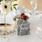 24 Pcs White Acrylic Cursive Wedding Table Numbers 1-24 - Image 7