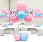 12 Pack Acrylic Balloon Stands for Table, Reusable Party Centerpiece Kits - Image 6