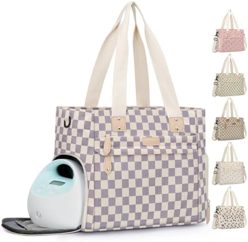 Pritent Baby Diaper Bag Tote,Waterproof Maternity Breast Pump Bags for Mom by Pritent
