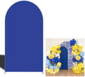 Curved Top Arch Cover Backdrop 3.3x6.5ft Mediterranean Portuguese Patchwork Tile Theme Spandex Background for Birthday Wedding Shower Banquet Porcelain Party Decoration by FiVan