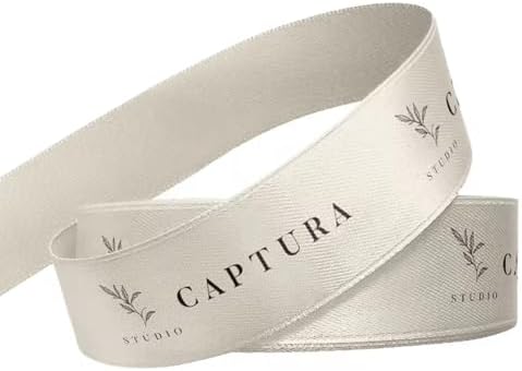 Personalized Satin Ribbon， Your Message, Add Your Drawing or Logo. Business Advertising, Baby Shower, Weddings, (51mm) - Image 5