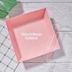 Ocmoiy Small Charcuterie Boxes with Clear Lids, 4 Inches, 100 Pack, Pink - Image 4