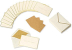 Papyrus Thank You Cards with Envelopes, Gold Border (16-Count) & Succulents (20-Count) - Image 3
