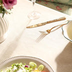 patdrea Vintage French Printed Tablecloth,Rectangular,110"x63" - Image 4