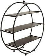 Efavormart 21" Matte Black Metal Tiered Cupcake Stand, 3 Tier Dessert Cupcake Holder Display Stand - Image 6