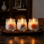 40 Pack 7oz Glass Jars with Cork Lids & PE Lids, Yogurt & Candle Jars - Image 2