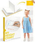 Suck UK Height Chart for Kids - Fold Out Growth Chart - Funny Kids Folded Book Charts - Childrens Measuring Charts with Self Portrait & Draw Box - Nursery Decor & Bedroom Accessories - Baby Gifts by Suck+UK+