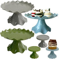 6 Pcs Mini Cup cake stand for Party, Wedding, Birthday, Baby Shower, Anniversary (Retro) by Unknown