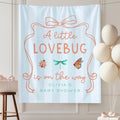 Love Bug Baby Shower Banner Welcome Sign for A Little Lovebug Garden Themed Party Neutral Summer Baby Sprinkle Decor Butterfly Ladybug Backdrop Gender Reveal Tapestry Photo Booth Summer Decoration by Unknown