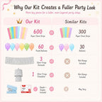 Paper Garland Party Decorations, Girls Birthday Party Decorations Kit, - Image 4