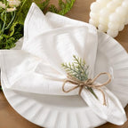 Cloth Napkins Fall Washable Reusable Linen Wedding Party Home Table Decor by Socomi
