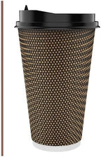 LITOPAK 80 Pack 16 oz Disposabel Paper Cups, Coffee Cups with Lid, Stirrers by LITOPAK