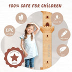Personalized Name Wood Kids Growth Chart, Child Wall Height Chart - Image 6