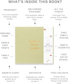 Lamare Baby First Year Book – Keepsake Baby Memory Book and Baby Scrapbook - Image 7