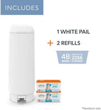 Diaper Genie Signature Pail Gift Set with 2 Easy Roll Refills, 48 bags - Image 2