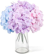 Auihiay 64Pcs Hydrangea Artificial Flowers Bulk, Faux Hydrangea Flowers - Image 4