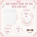Vesici 25 Set/150Pcs Silly Goose Baby Shower Party Favors, It's A Girl - Image 4