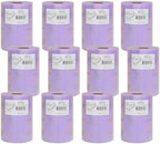 Expo International Decorative Matte Tulle, Roll/Spool of 6” X 100 Yards, Lightweight Polyester Tulle Fabric for Tutus, Costumes, and Party Decorations, Washable, Easy-to-Use, Pack of 12, Lavender by ExpoInternational