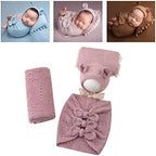 Newborn Baby Boy Girl Photography Props Set of 4 Pcs - Image 3