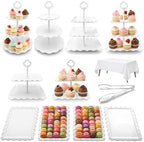 12 Pack Cupcake Stand Dessert Display Tower Serving Tray for Parties by KUREYON